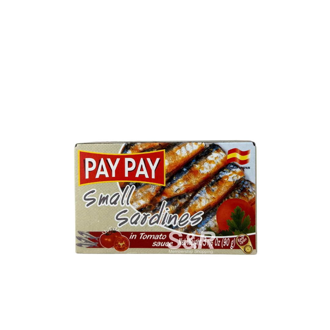 Pay Pay Small Sardines in Tomato Sauce 90g